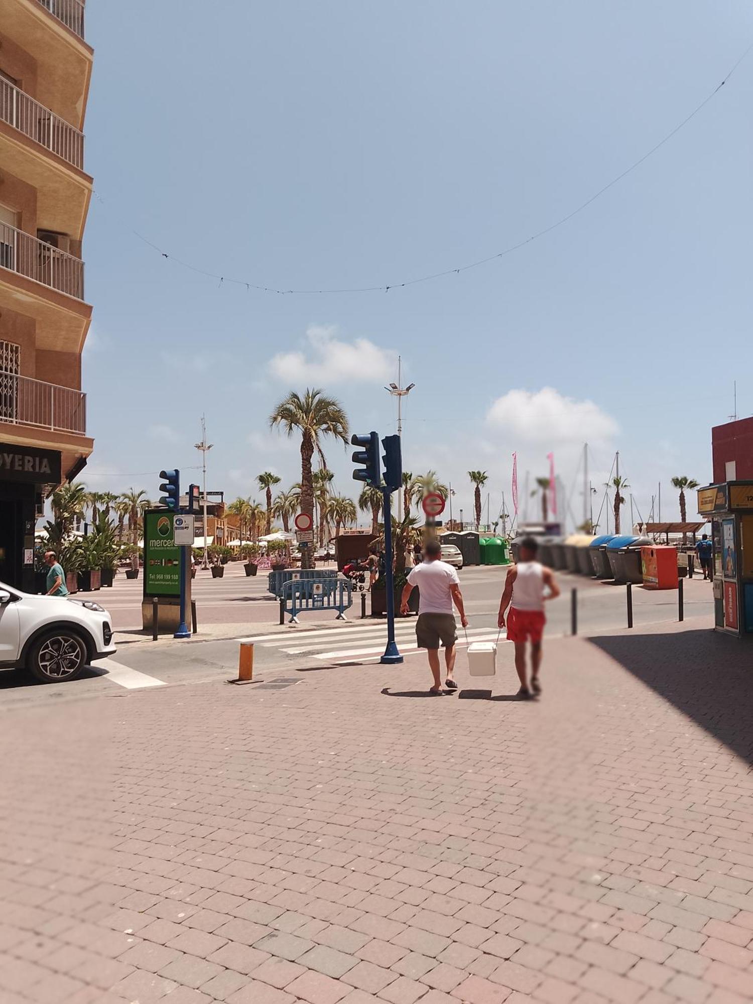 Playa Mazarron Puerto de Mazarron